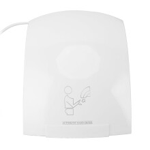 1200W Hand Dryer, Automatic Detection, 10S, Quick Drying, Strong Airflow, Hot Air Hand Dryer for Bathroom, Shopping Mall, Hotel, 412 EU plug 220 V