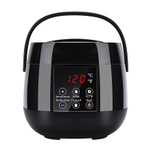 Wax Melting Pot 100W Electric Wax Warmer with Adjustable Temperature LCD Display Fast Heating Black
