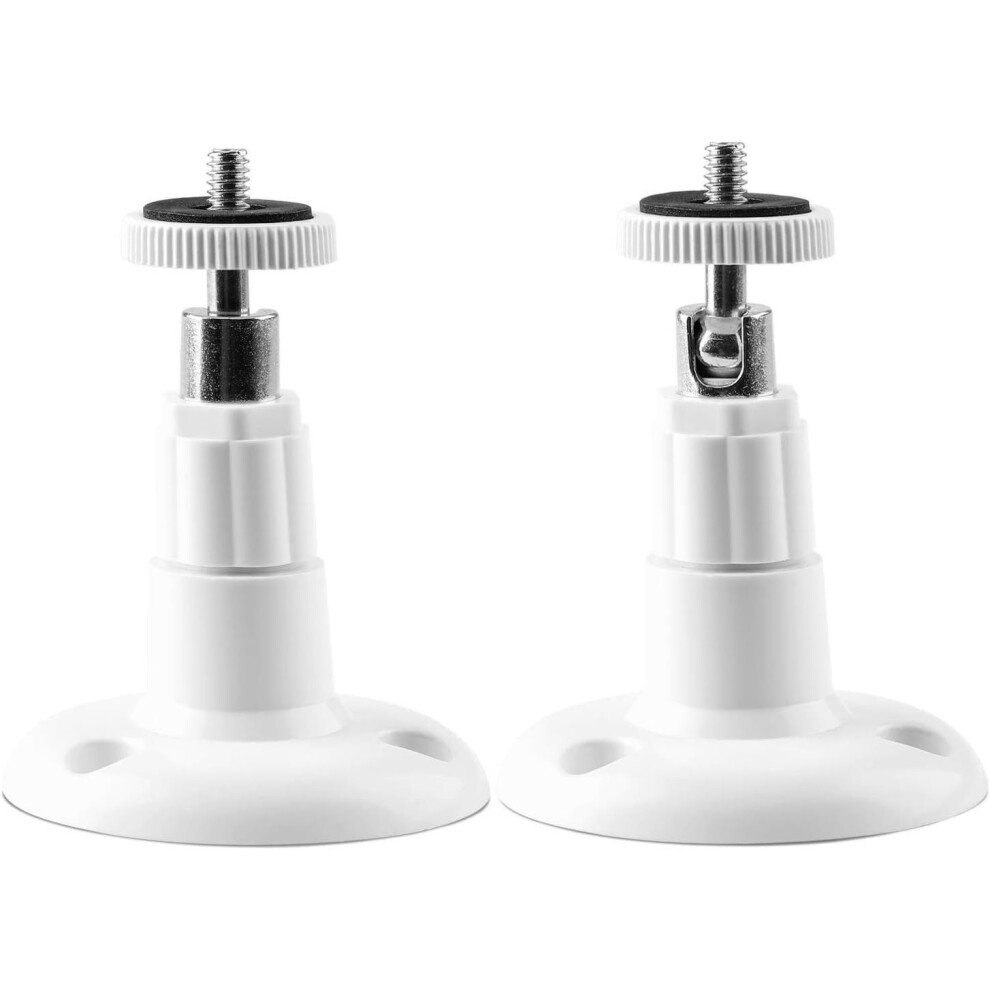 Security Wall Mount For Eufycam, Wyze Cam Outdoor, Arlo Pro, High-Quality Abs Plastic, Easy Installation, 360-Degree Swivel, 90-Degree Tilt, Compact & 9554910835739