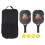 2-teiliges Pickleball-Schläger-Set aus Kohlefaser, 1