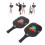 2-teiliges Pickleball-Schläger-Set aus Kohlefaser, 11