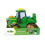 John Deere John Deere Key n Go Johnny Tractor Toy 1