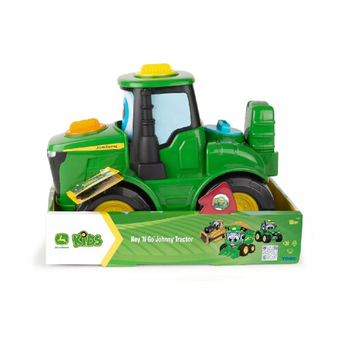 John Deere John Deere Key n Go Johnny Tractor Toy