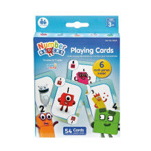 Learning Resources Numberblocks Playing Cards, Ages 3+, 54 Cards with Character Images, Rules for 2 New Numberblocks Kids Games and 4 Updated Classic