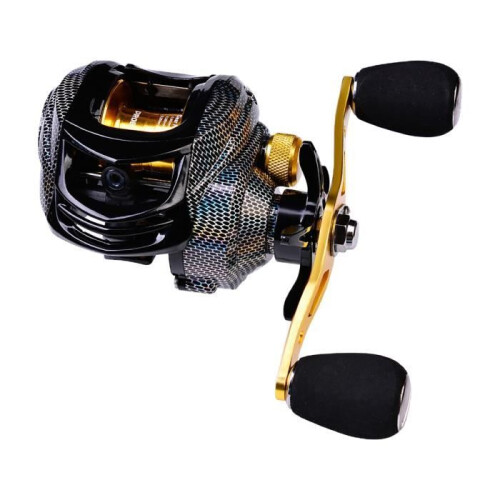 Moulinet de pêche casting - DW132PL - 18+1 roulements - Ratio 7.2:1 - Frein puissant et progressif 1