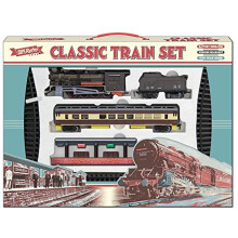Classic/Retro - TRAIN SET - Plastic - Light & Sound - Battery Operated