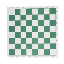 Tapis d'échecs facile à nettoyer, échiquier enroulable stimulant la réflexion critique, surface résistante à l'usure et aux rayures, léger et