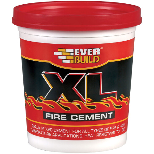 Everbuild EVERBUILD 2KG "XL" FIRE CEMENT, BUFF COLOUR