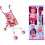 Baby Doll Stroller Play Set with Stroller & Dolls Accessories 1
