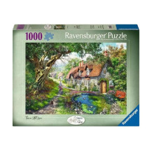 Ravensburger Down the Lane No.1 Flower Hill Lane Jigsaw Puzzle (1000 Pieces)