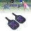 Leichtes Pickleball-Schlägerset aus Kohlefaser mit 12
