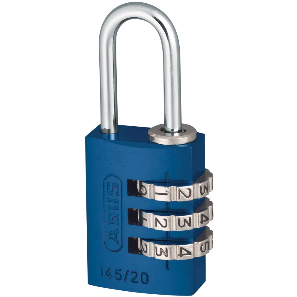 ABUS 145/20 Combination Padlock - Blue
