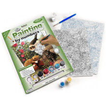 Junior Small Paint By Number Kit 8.75"X11.75"-Kittens At Play