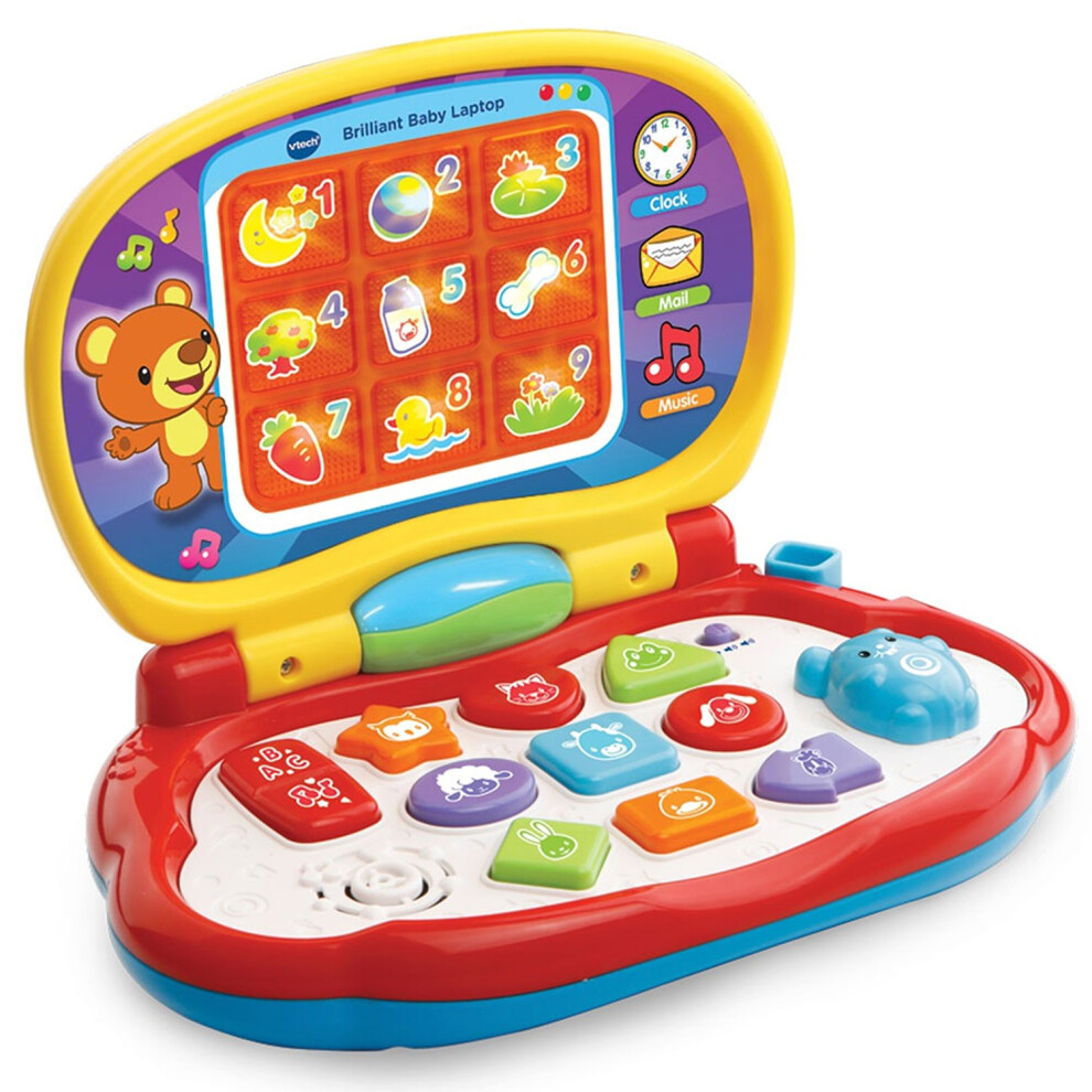 Vtech Baby Laptop Toy,Multicolor Light