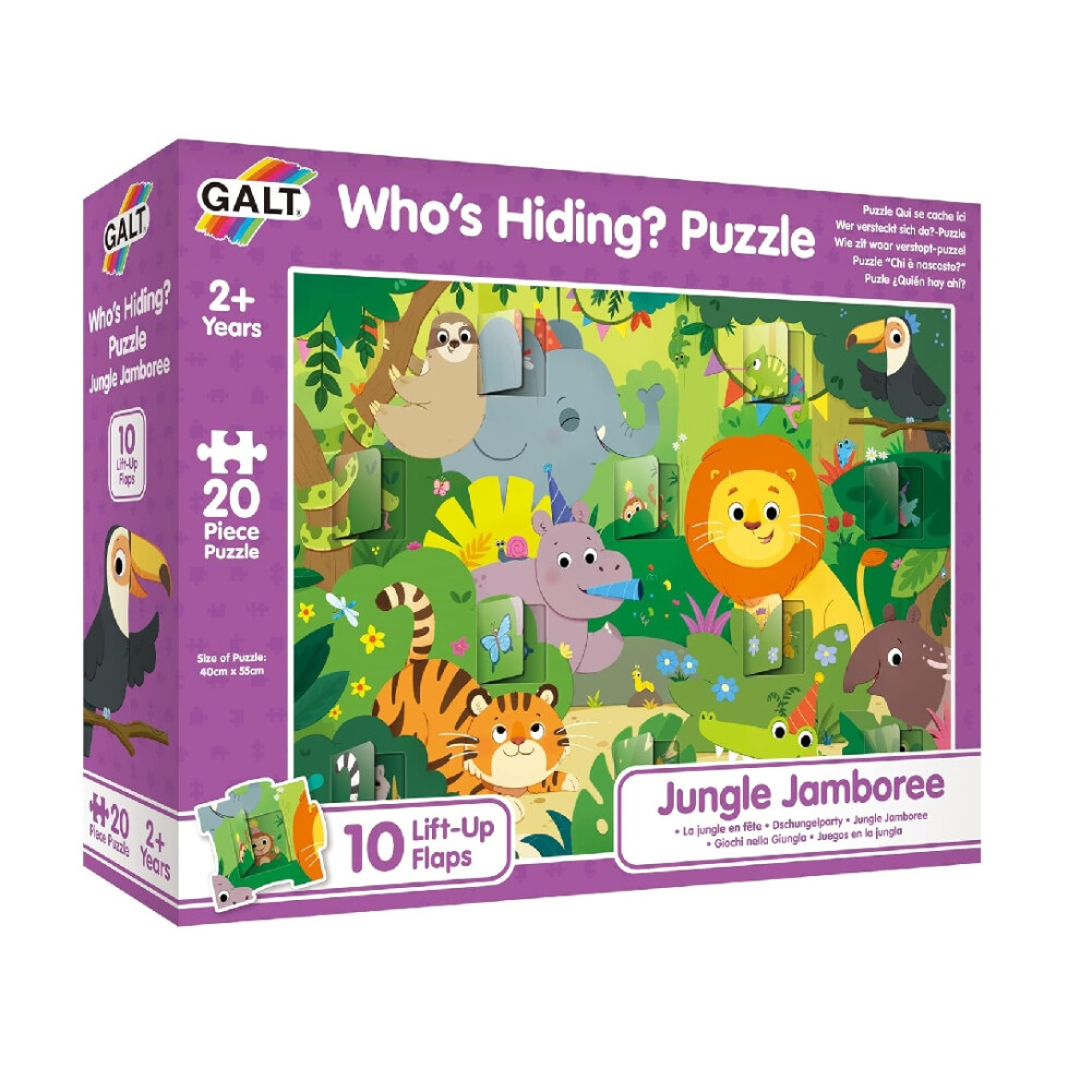 Galt Jungle Jamboree Who's Hiding? Puzzle