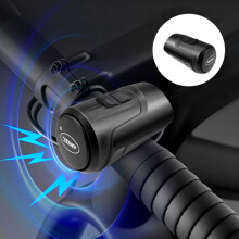 Sonnette pour vélo électrique - Puissance non spécifiée - 125 dB - Alarme antivol - Rechargeable par USB - Étanchéité IPX5