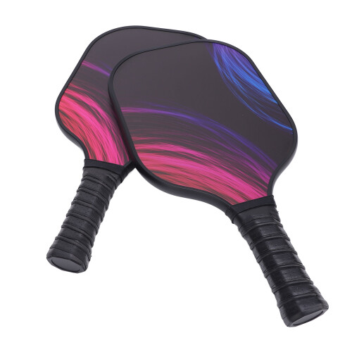 2-teiliges Pickleball-Schläger-Set aus Kohlefaser, 1