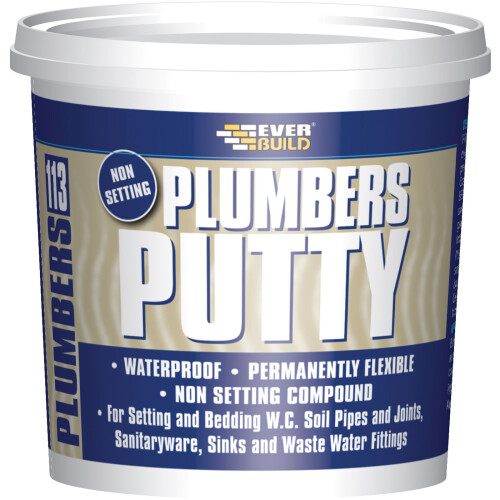 Everbuild Everbuild 113 Plumbers Putty Beige 750g