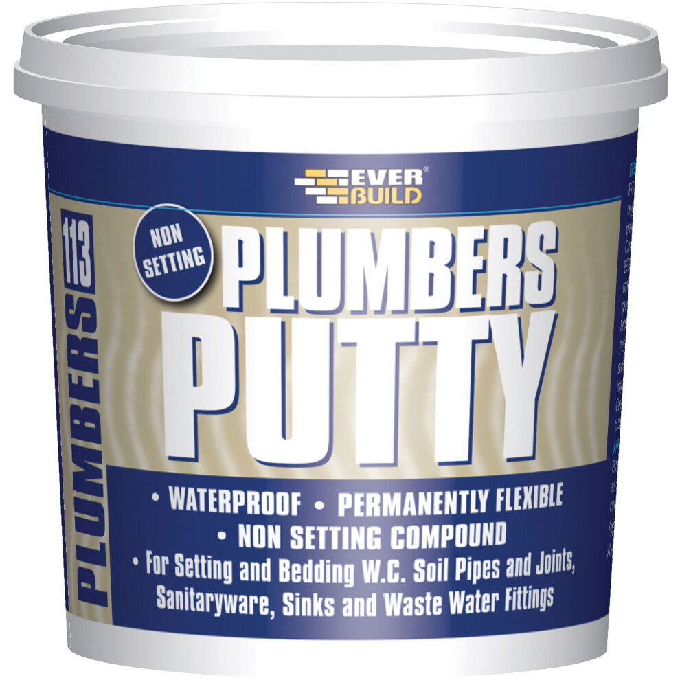 Everbuild 113 Plumbers Putty Beige 750g