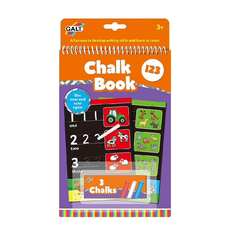Galt Toys  Chalk 123, Counting Book for Children