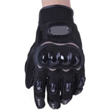Paire de gants de moto et de sport noirs LYT, protection intégrale, pour homme, taille M