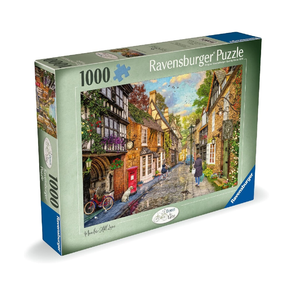 Ravensburger Down The Lane No.2 Meadow Hill Lane Jigsaw Puzzle (1000 Pieces)