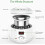 Wax Warmer for Women and Men with LED Display, Rapid Heating, Memory Setting, 500ml Capacity 2
