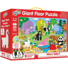 Galt Giant Floor Puzzle Whos Taller Floor Puzzles for Kids 30 piece Puzzle Ages 3 to 6 years Plus