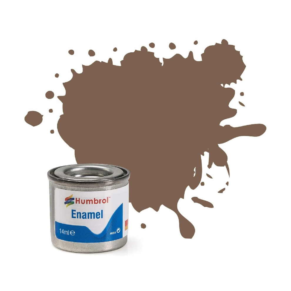 Humbrol Enamel Paint 14Ml No 29 Dark Earth - Matt