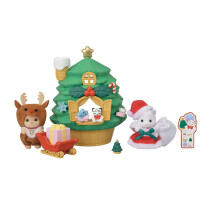 Sylvanian Families Baby Santa's Christmas Tree House - Board Game