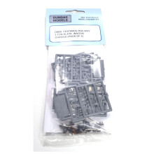 Dundas Models DM58 Festiniog Railway 3t Slate Wagon Chassis Kit (5) OO9 Gauge