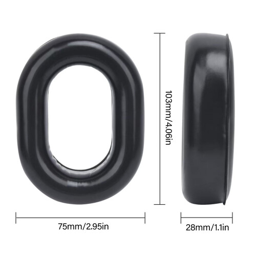Coussinets d'oreille en mousse à mémoire de forme, Gel de 2