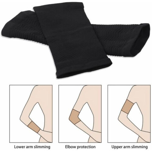 Brassard amincissant FENICAL - Noir - Adulte - Multisport