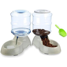Fontaine Ă eau automatique 3,75 L, distributeur de croquettes pour chien, accessoires pour aliments secs, gamelle pour animaux
