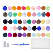 Needle Felting Supplies 7/8/9/10 Color-Orange series 7 colo