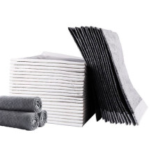 Tapis d'entraînement pour chiens - Rngcpto - 45 x 60 cm - Hygiéniques - Lot de 10 - Fibre de charbon de bambou