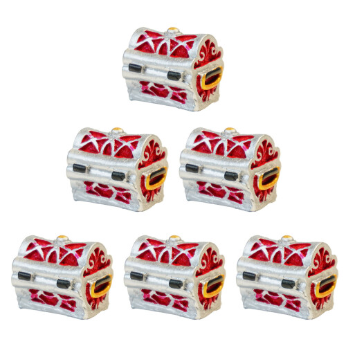 Small Treasure Chests Aquariums Decorative Accessory-Style A