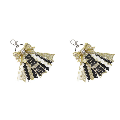 Creative Personalizeds Glitters Cheer Ribbon Bows-Style 14