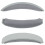 Snap Headband Pad Replacement For QC35 QC35II-Black Microfiber 7