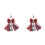 2Pcs Pin Me Cheer Keychains Sport Glitters Beautiful-Style 2 1