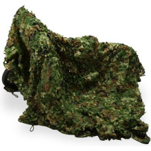Filet de camouflage 3 m x 5 m pour la jungle, l'armée, la chasse, le camping et la forêt.