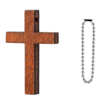 Mini Wooden Crosses Keychains Bulk Crosses Charm Wood Crosses