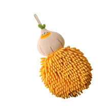 Chenilles handdoekdoekjes met ophanglussen voor-Knoflook