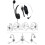 Corded Headphone Business Headset Noise Reduction Microphone 5
