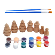Houten figuren voor schilderen en handwerk-Stijl A