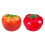 Pack of 2 Foam Tomatoes Display Simulation Tomatoes-Red yellow 2