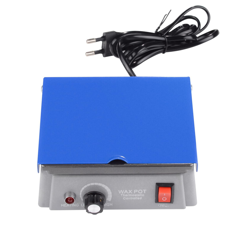 Dental Wax Dipping Pot 3Well Analog Melter with Temperature Control for Lab Use