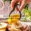Convenient Silicone Eggs Rings Dishwasher Safe Nonstick-Yellow 6
