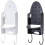 Iron Holders Iron Holder Wall Mounted Ironing Board Clothes Hanger (Black) 5