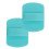 Pack of 2 Magnetic Slider Replacement Durable Plastic-Sky blue 1
